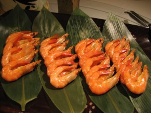 Shrimps in superior pickled sauce